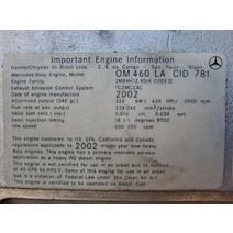LKQ Evans Heavy Truck Parts ENGINE ASSEMBLY MERCEDES OM470