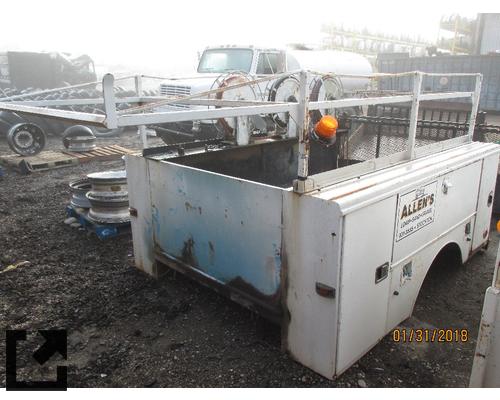 UTILITY/SERVICE BED F350 SERIES TRUCK BODIES,  BOX VAN/FLATBED/UTILITY