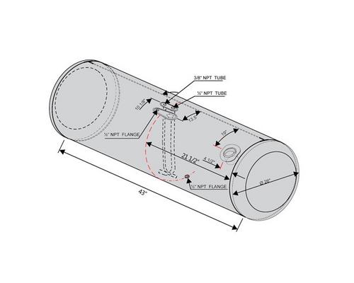 PETERBILT 389 FUEL TANK #1771430 - For sale by LKQ Heavy Truck